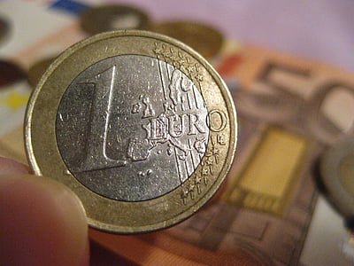 Bill, Merk, Europa, valuta, kontanter, EU, euro