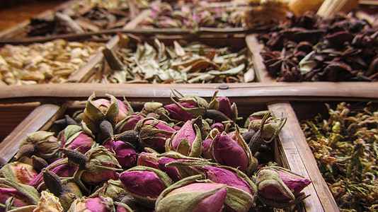 Marrakech, Marocko, parfym, krydda, doft, orientalisk, rosor