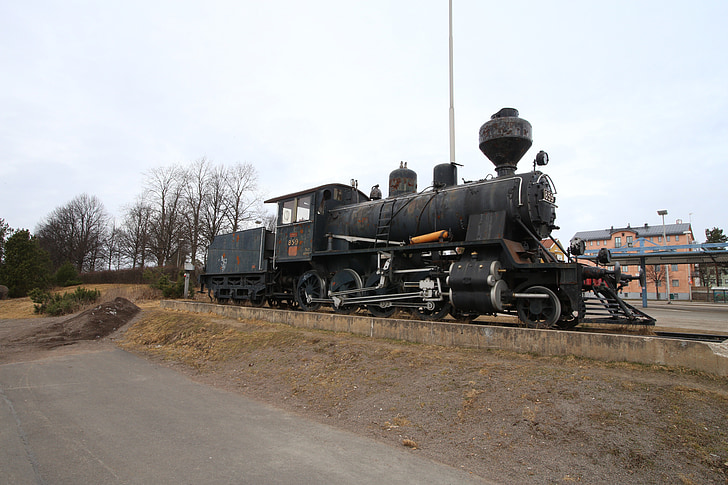 locomotief, trein, Kentucky, spoorweg track, vervoer, Stoomtrein, oude
