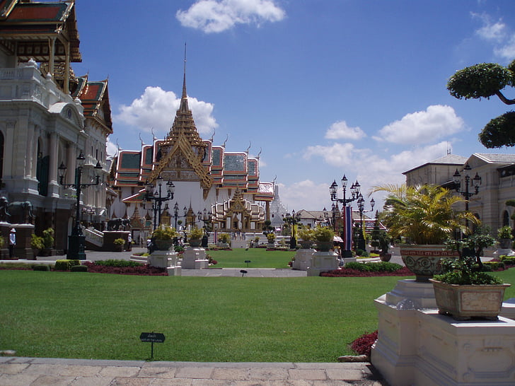 Thailand, Koninklijk Paleis, herenhuis-Oosten