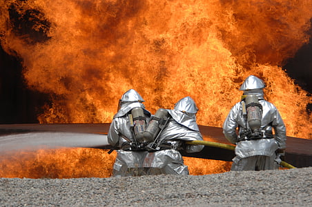 brann, slette trening, tiltak ved brannslukking, feuerloeschuebung, brannslukking, merke, slette