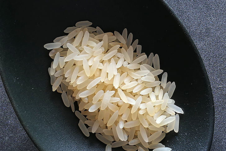 rice, spoon, spoon rice, eat, food, rice dish, benefit from