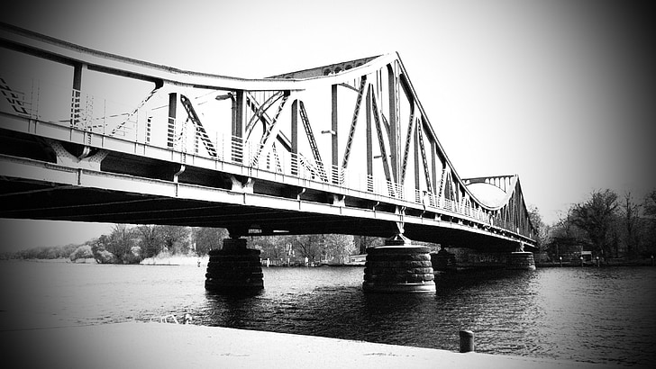 Berlin, capital, Potsdam, pont Glienicker, agent-échange, DDR, division allemande