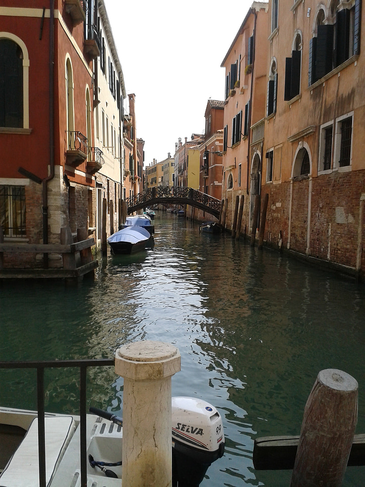 Venedig, kanaler, Italien