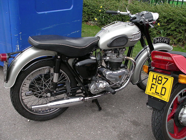 Classic, brittiska, motorcykel