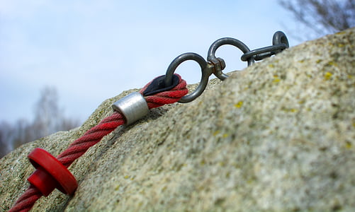 alpinismo, corda, escalar, Secure, segurança, backup de, bergsport