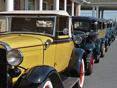 Форд, модел, Антик, антични автомобили, автомобилни, автомобили, стари коли
