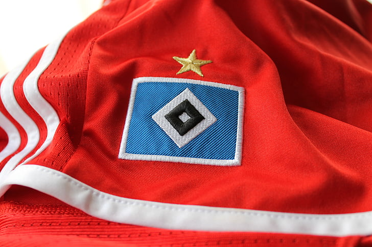 Hamburger sv, Hamburk, červené kalhoty, fotbal