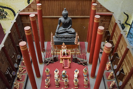 king's palace, Palace ceceremonyremony, skulptur, e-kedja, Thailand