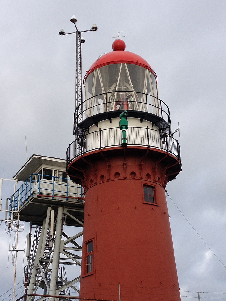 vlieland, lighthouse, winter