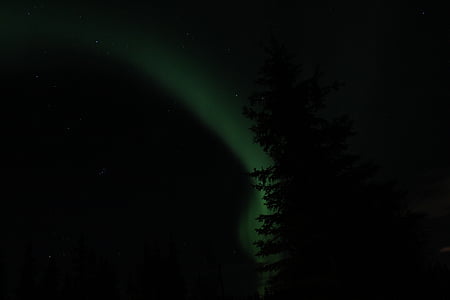 Aurora, cahaya utara, Alaska