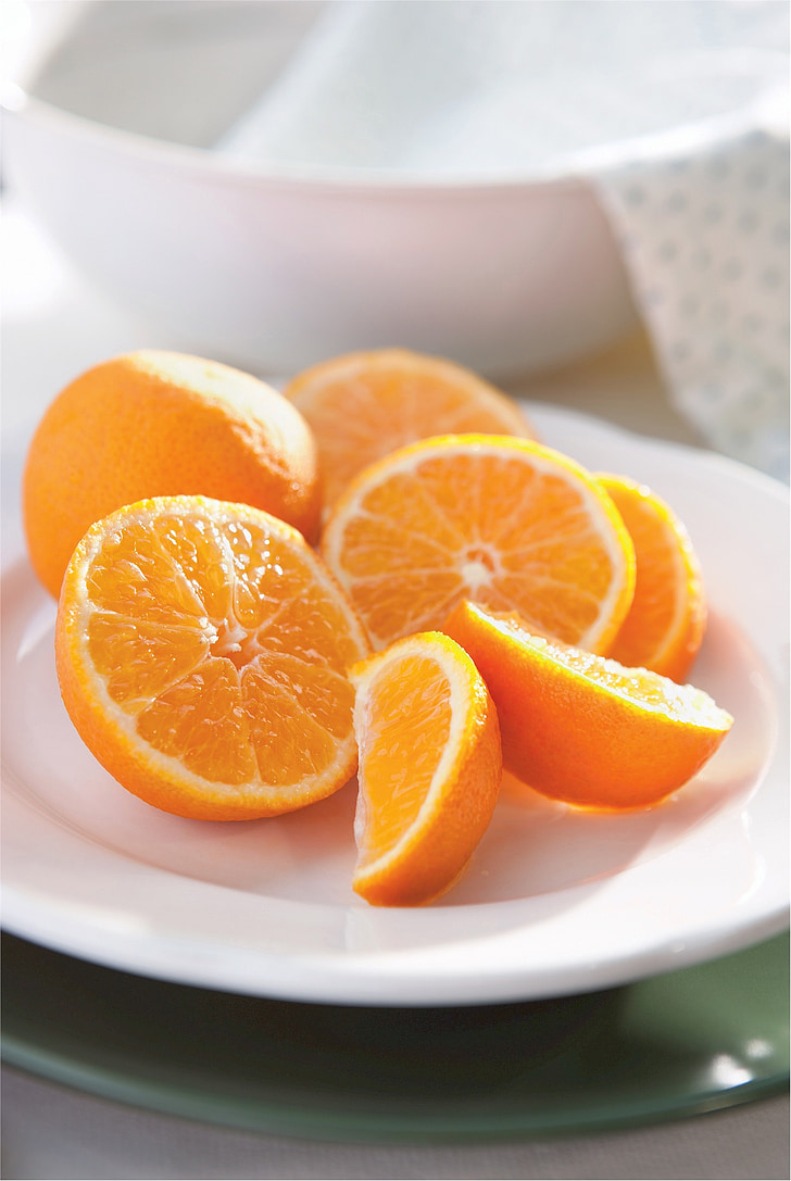 clementines, sinaasappelen, hybride, Mandarijn, zoete oranje, Citrus, vers