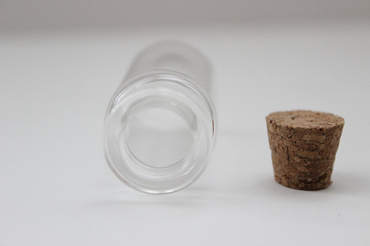 bottle, cork, glass, empty, container, fragile, glassware