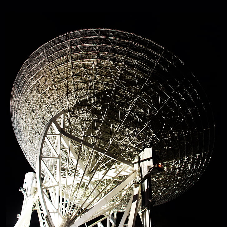 telescopio radiofonico, Effelsberg, spazio, ricerca, astronomia, telescopio, scienza