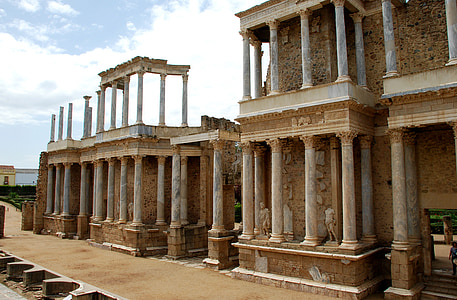 Merida, Hispaania, Extremadura, Monument, Rooma, teater