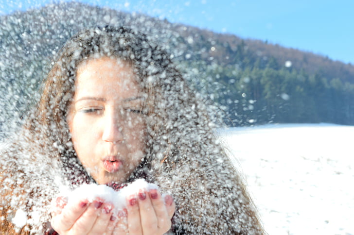 snijeg, Zima, priroda, Slovačka