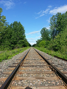 tåg, järnväg, transport, Carrier, järn, motorväg