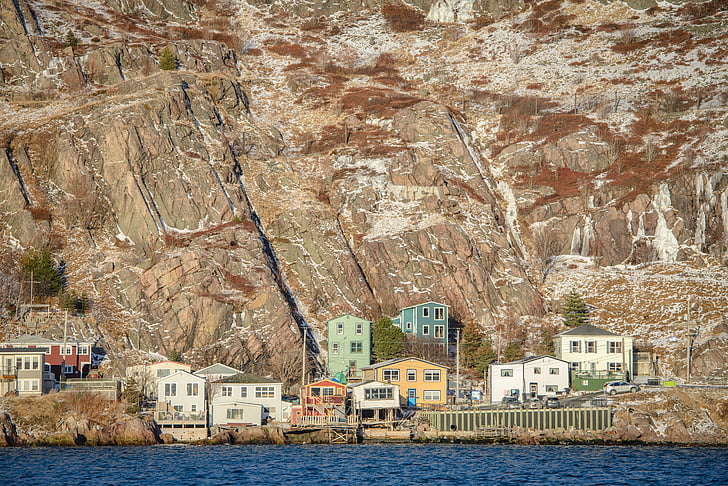 akku, Newfoundland, Johanneksen, saltbox, rakentamiseen ulkoa, arkkitehtuuri, rakennettu rakenne