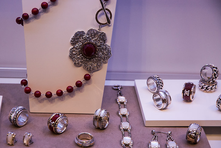perhiasan, perak, emas, eksposur, ourindústria 2016, kerajinan, cincin