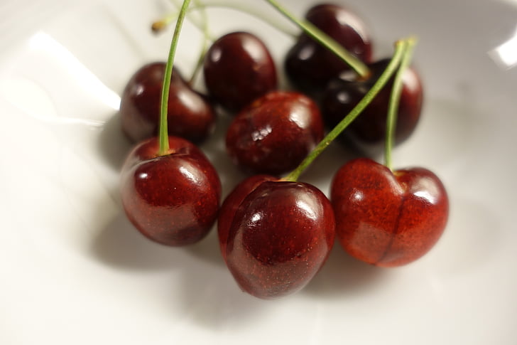 třešně a višně, ovoce, červená, léto, Berry, vynikající, jídlo
