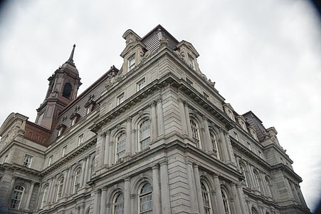 Québec, Kanada, arhitektuur, panoraam, City, hoone, Landmark