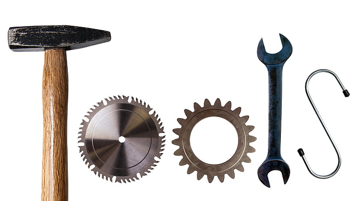 tools, logo, work equipment, pictorial, letters, image letters, tool set