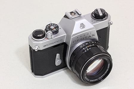 Asahi, Pentax, optique, Japon, SLR, 35mm, appareil photo argentique