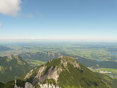 Hora, pěší turistika, výlet, aplikace Outlook, vize, Panorama