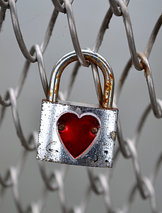 Castello di amore, cuore, amore, simbolo, serrature di amore, Herzchen, simbolo di amore