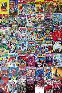 Marvel, tegneserier, tegneserie, underholdning, bog, kultur, film