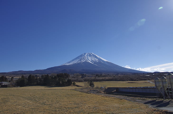 Mont fuji, montagne, naturel, site du patrimoine mondial, Japon, paysage, mystérieuse