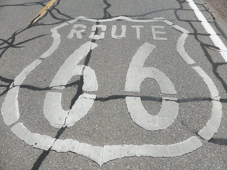 közúti, Route 66, Arizona, történelmi