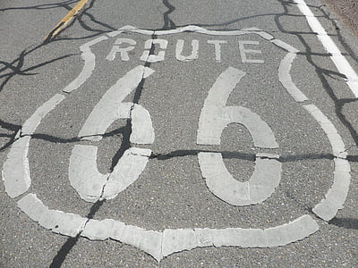 veien, rute 66, Arizona, historiske