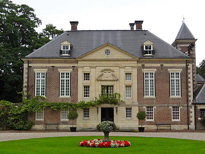 Huis diepenheim, Holandia, Dom, budynek, przód, Architektura, stary