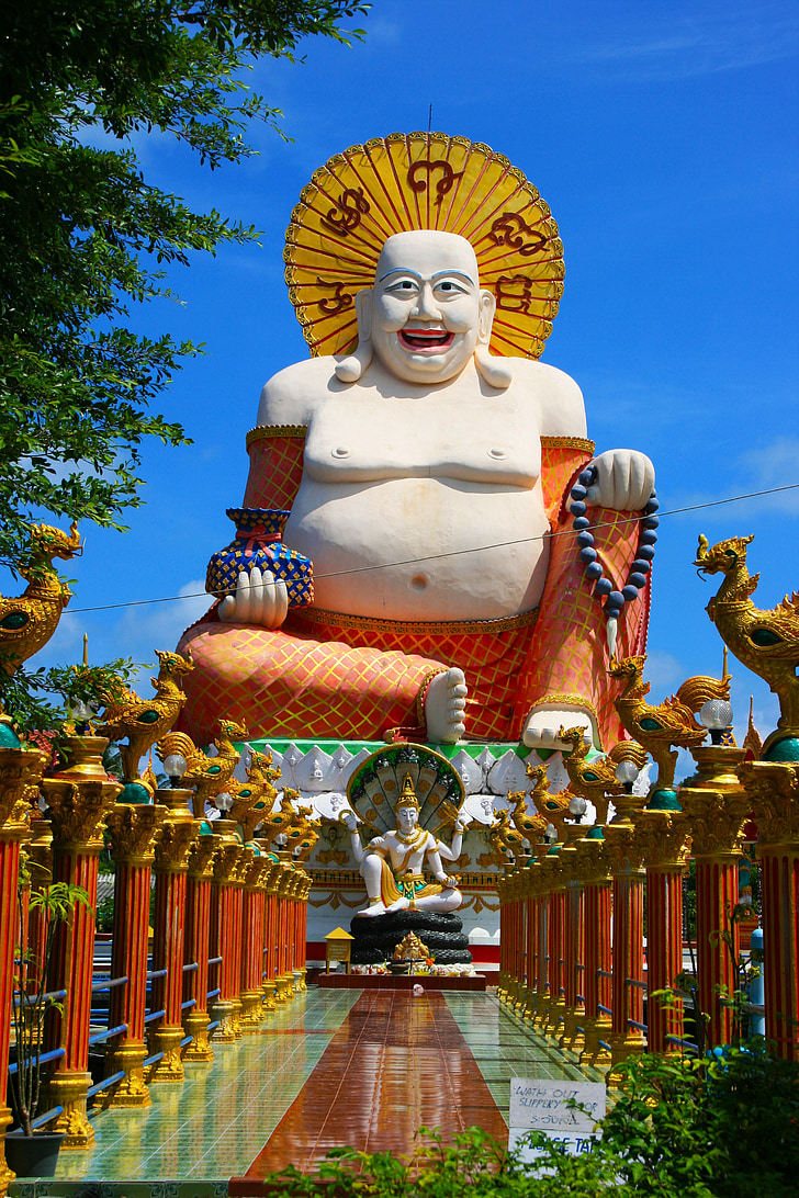 Buddha, Thailand, Koh samui, tempelet, Asia, religion, buddhisme