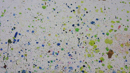 пръски на цвят, Artelier, стена, петна, цвят, цветни, модел