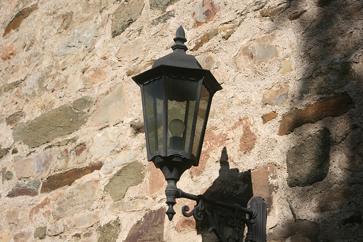 lantaarn, straat lamp, verlichting, lamp, licht