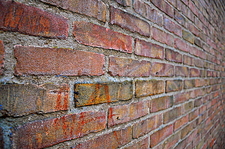 τοίχου, τούβλο, τοίχο από τούβλα, πέτρα, κτίριο, δομή, μοτίβο