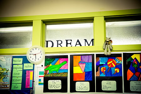 sapnis, iedvesmot, mācību, klasē, Iedomājieties, iedvesmot bērnus, pamatskola