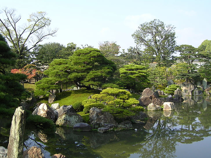 Japan, Kyoto, trädgård