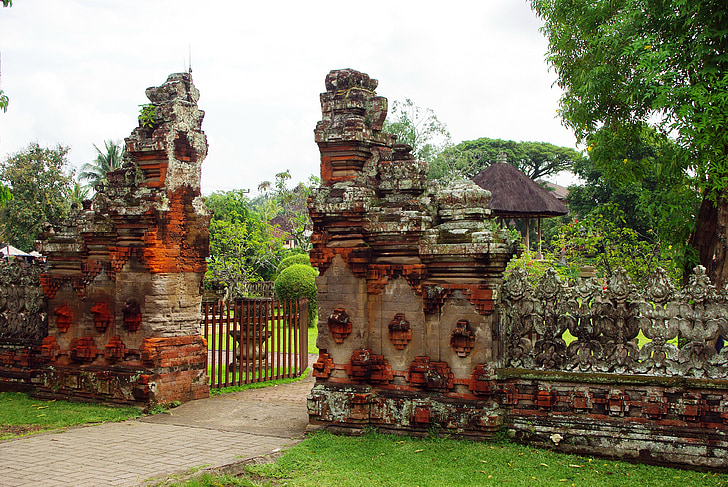 Indonézia, Bali, templom, : Mengwi, Pura taman ayung, Szent, vallás
