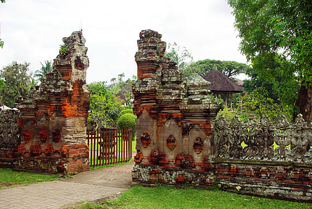 indonesia, bali, temple, mengwi, pura taman ayung, sacred, religion