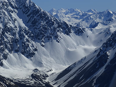 Mount cook, Niu Di-lân, Southern alps, Thiên nhiên, tuyết, Alpine, sông băng
