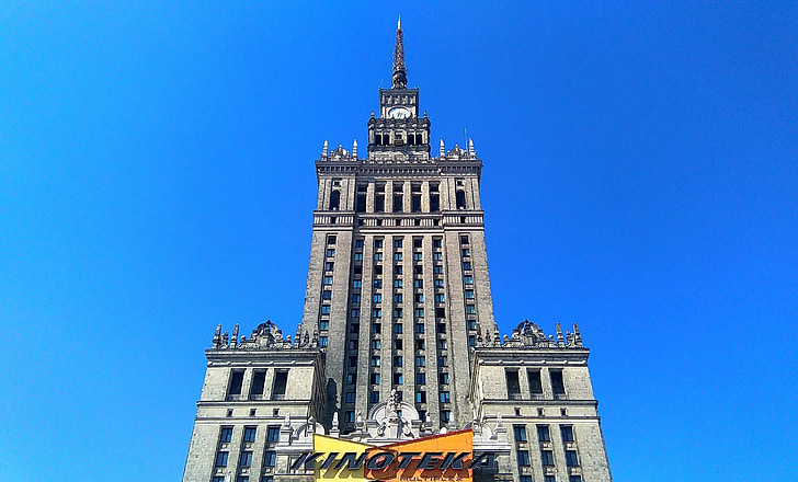 Palácio, capital, Varsóvia, arquitetura, cidade, edifício, Turismo