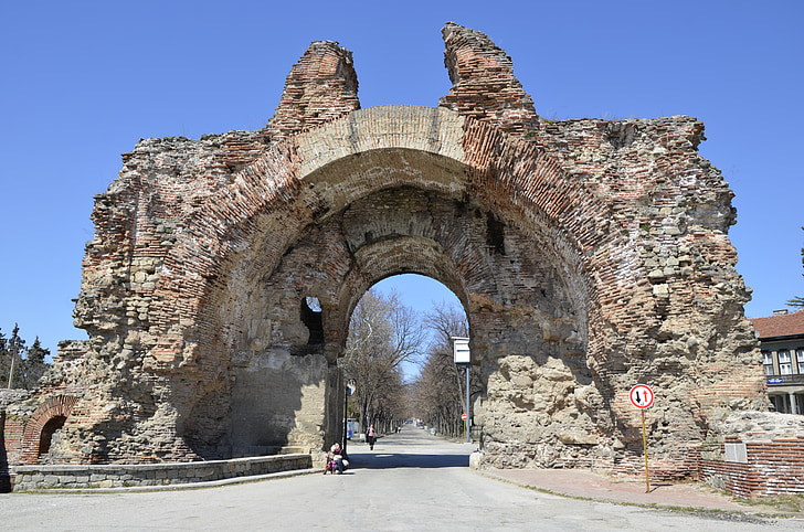 fortress, bulgaria, hissar, holiday, gate, resort, mineral baths