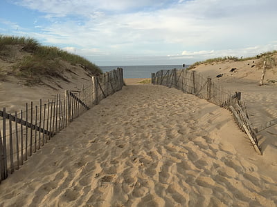 Provincetown, capecod, Massachusetts, é.-u., dune de sable, sable, plage