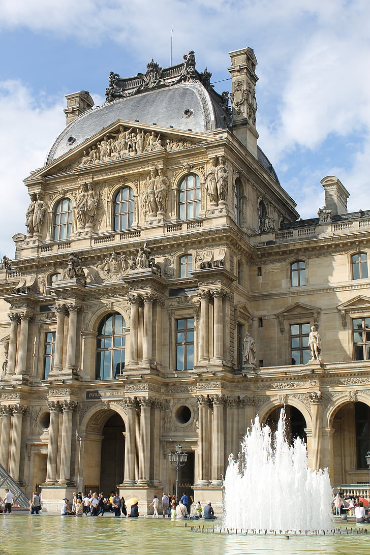 muuseum, Louvre, Louvre muuseum, Pariis, Prantsusmaa