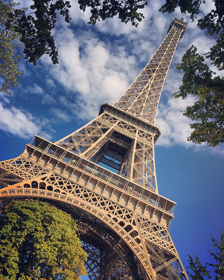 Pariisi, Eifel, Tower, arkkitehtuuri, historia, rakennettu rakenne, Matkakohteet