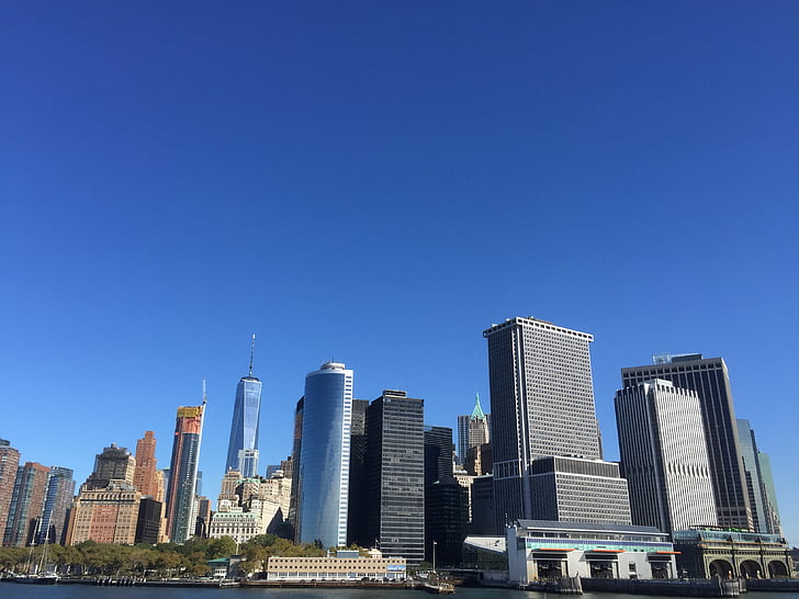 new york city, usa, city, manhattan, new york city skyline, skyline, new york skyline