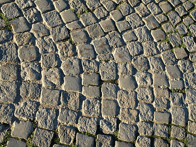 pedras de pavimentação, terreno, estrada, Cobblestones, plano de fundo, padrão, estrutura